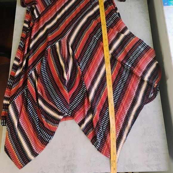 Maeve Anthropologie Parkside Knit Maxi Dress Long Sleeve Asymmetrical Hem Large - Picture 11 of 13